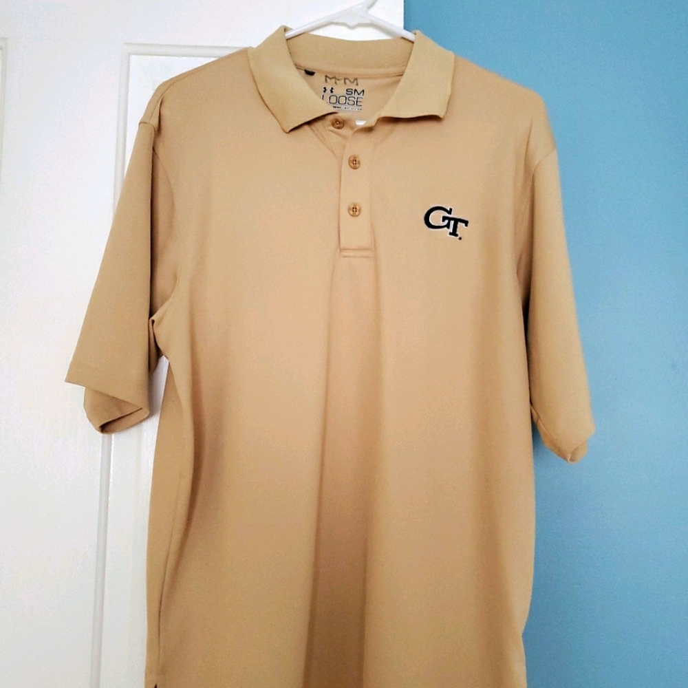 Men's Georgia Tech Under Armour Polo - Size S/M